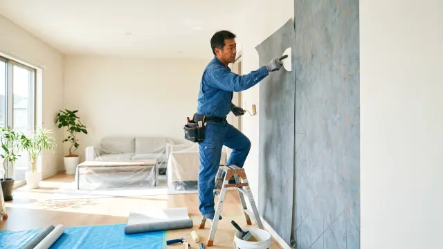 全室クロス張り替え・アクセントクロス施工